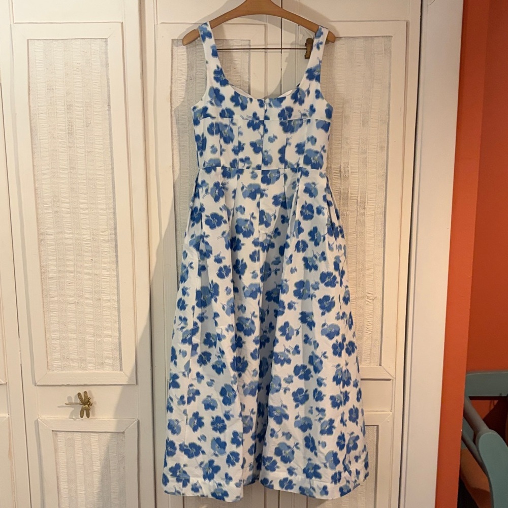 Shoshanna Ophelia Midi Dress NWT SIZE 6 - Picture 9 of 12
